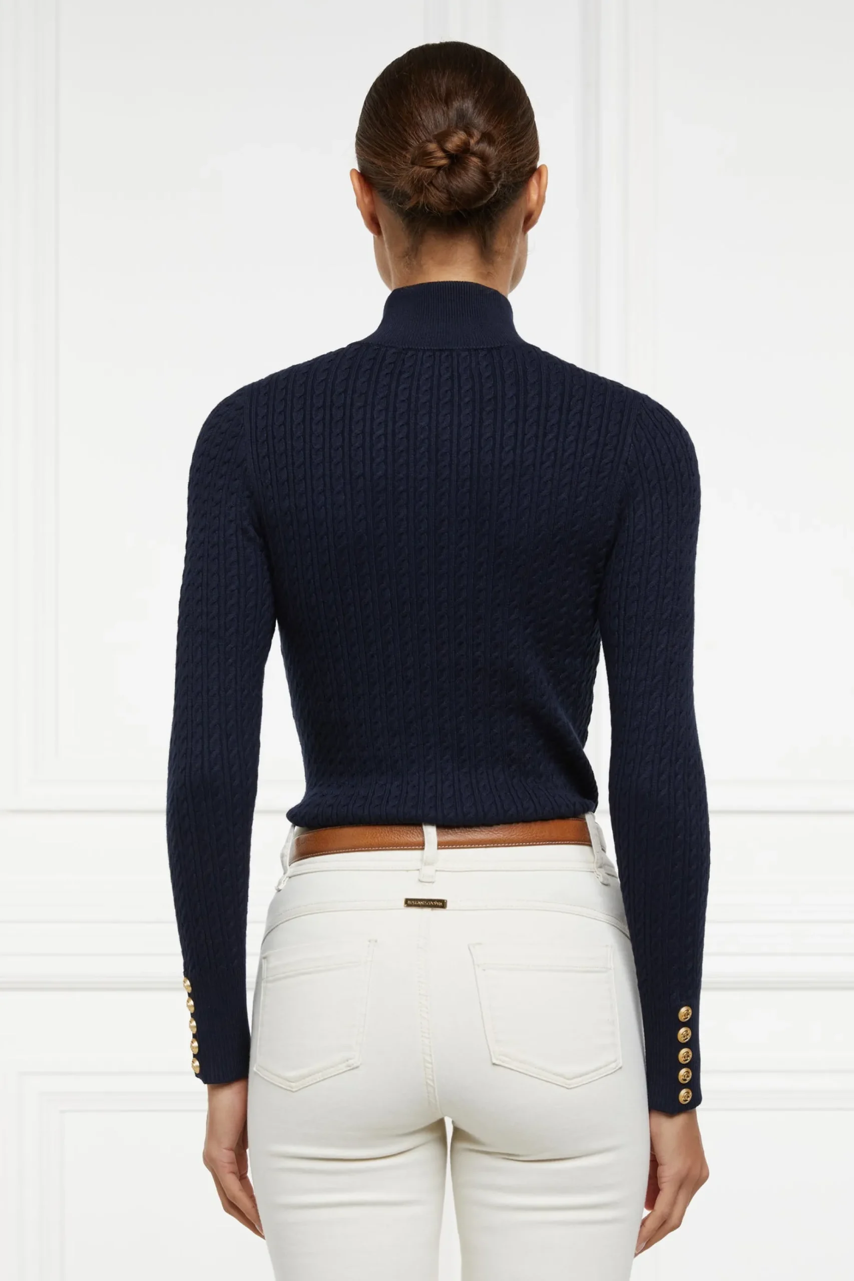 Ava Half Zip Knit