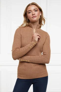 Ava Half Zip Knit