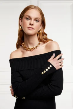 Bardot Midi Dress