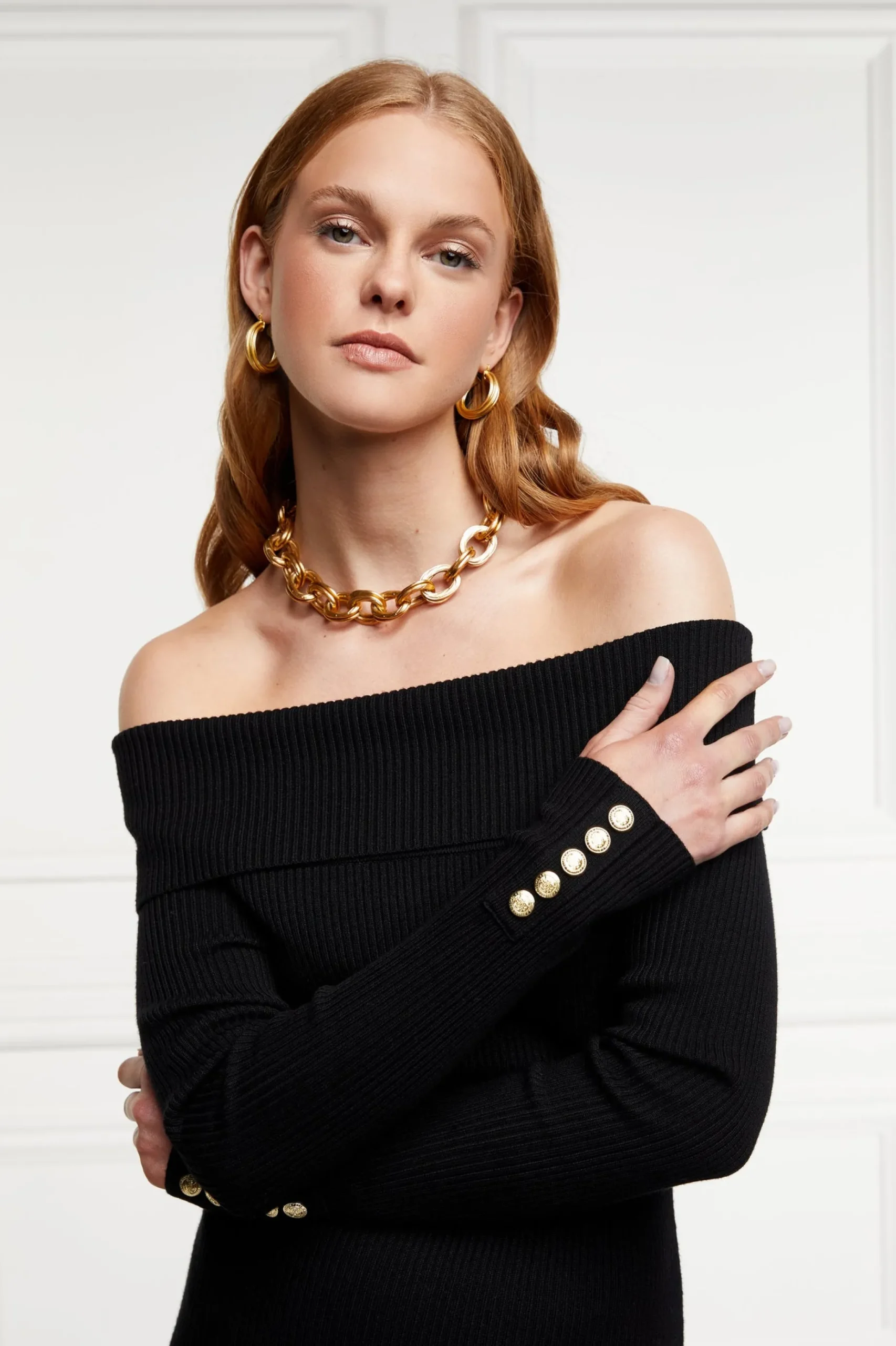 Bardot Midi Dress