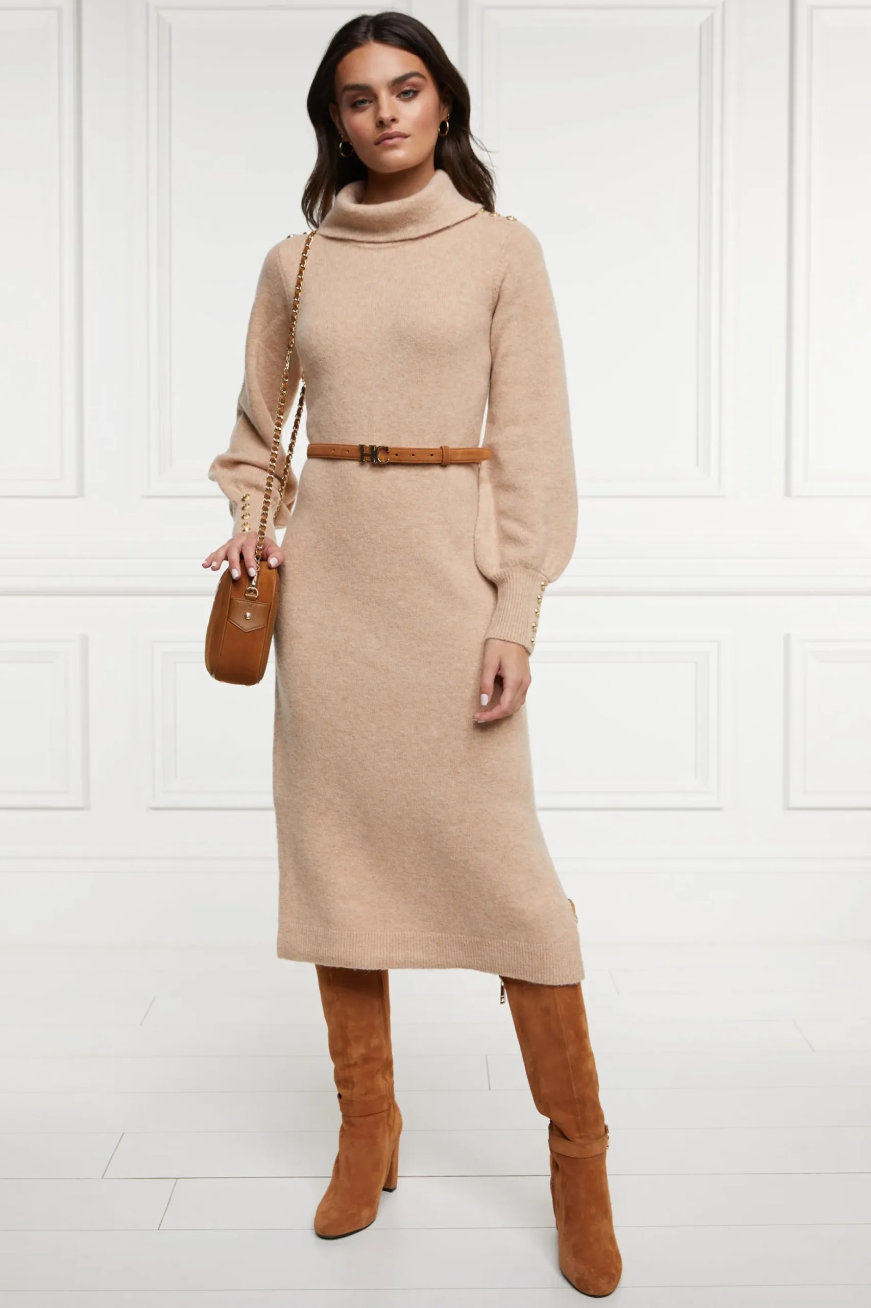 Berkeley Roll Neck Dress