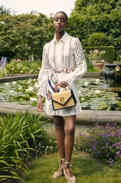 Broderie Lace Dress