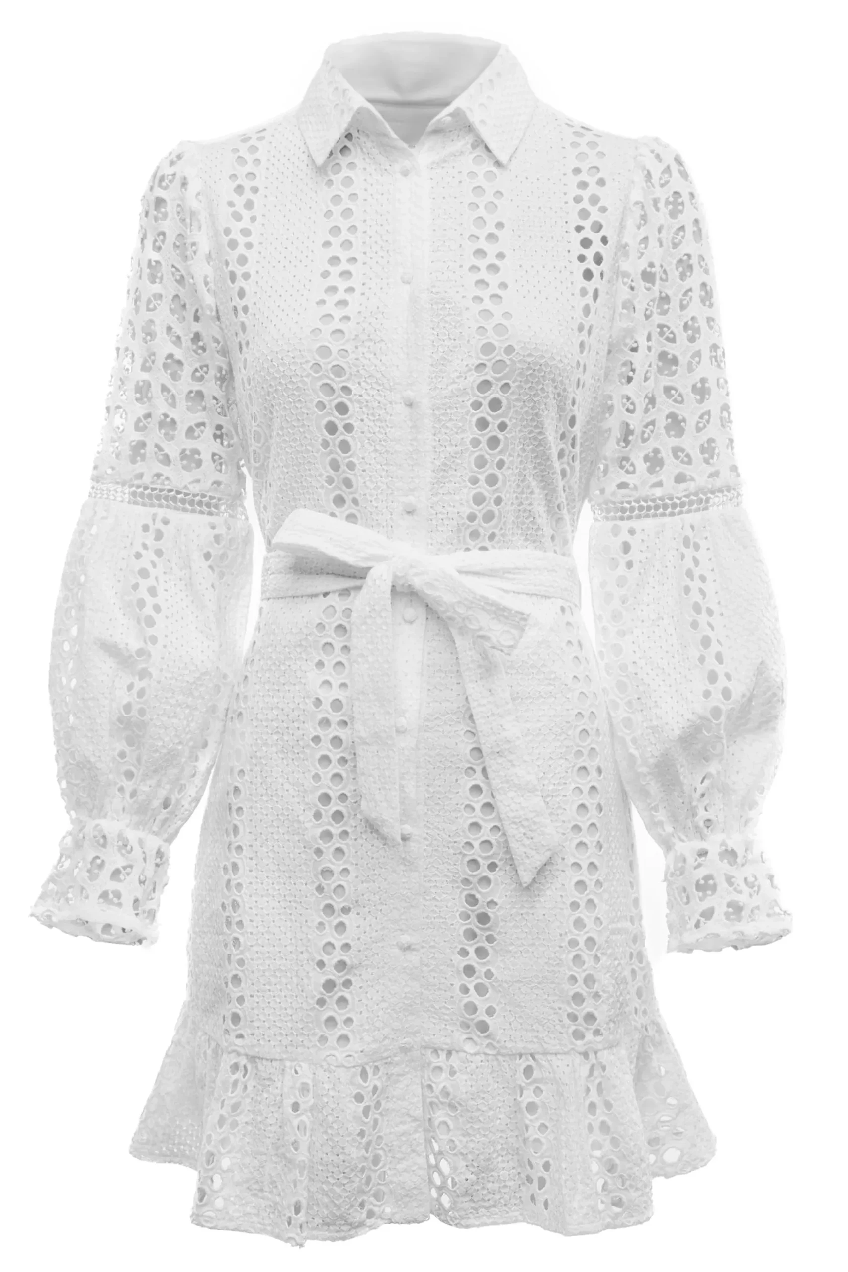 Broderie Lace Dress