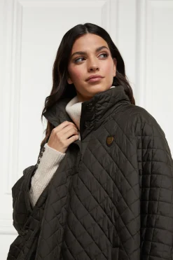 Brooke Quilted Cape