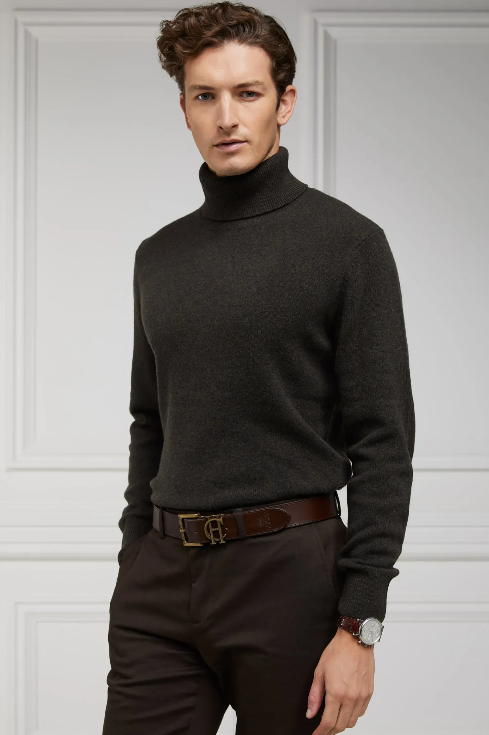 Byron Roll Neck Knit