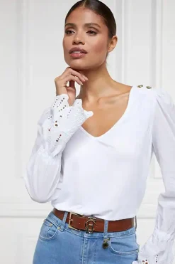 Camilla V-Neck Blouse