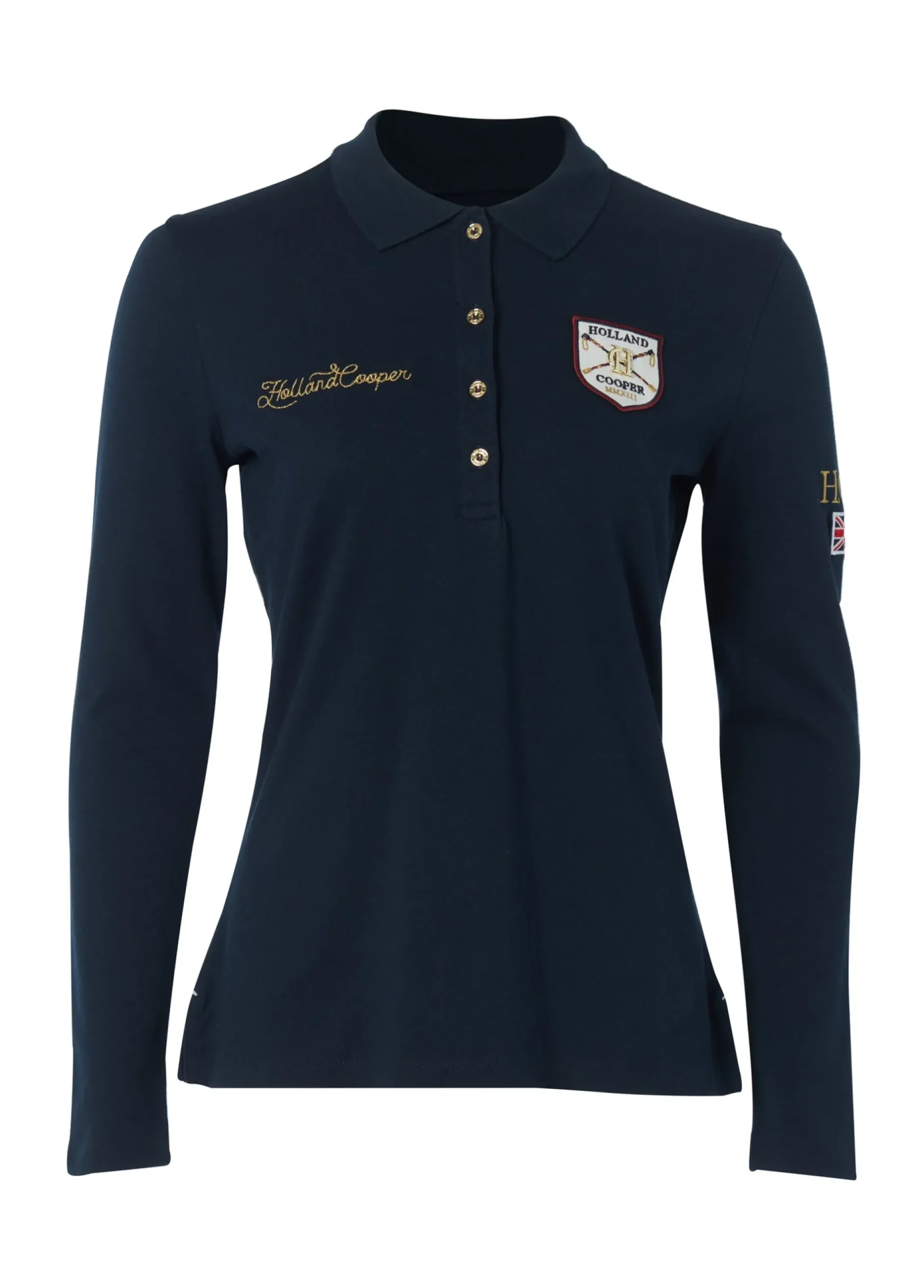 Classic Long Sleeve Polo Shirt