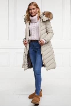 Corded Roll Neck Knit