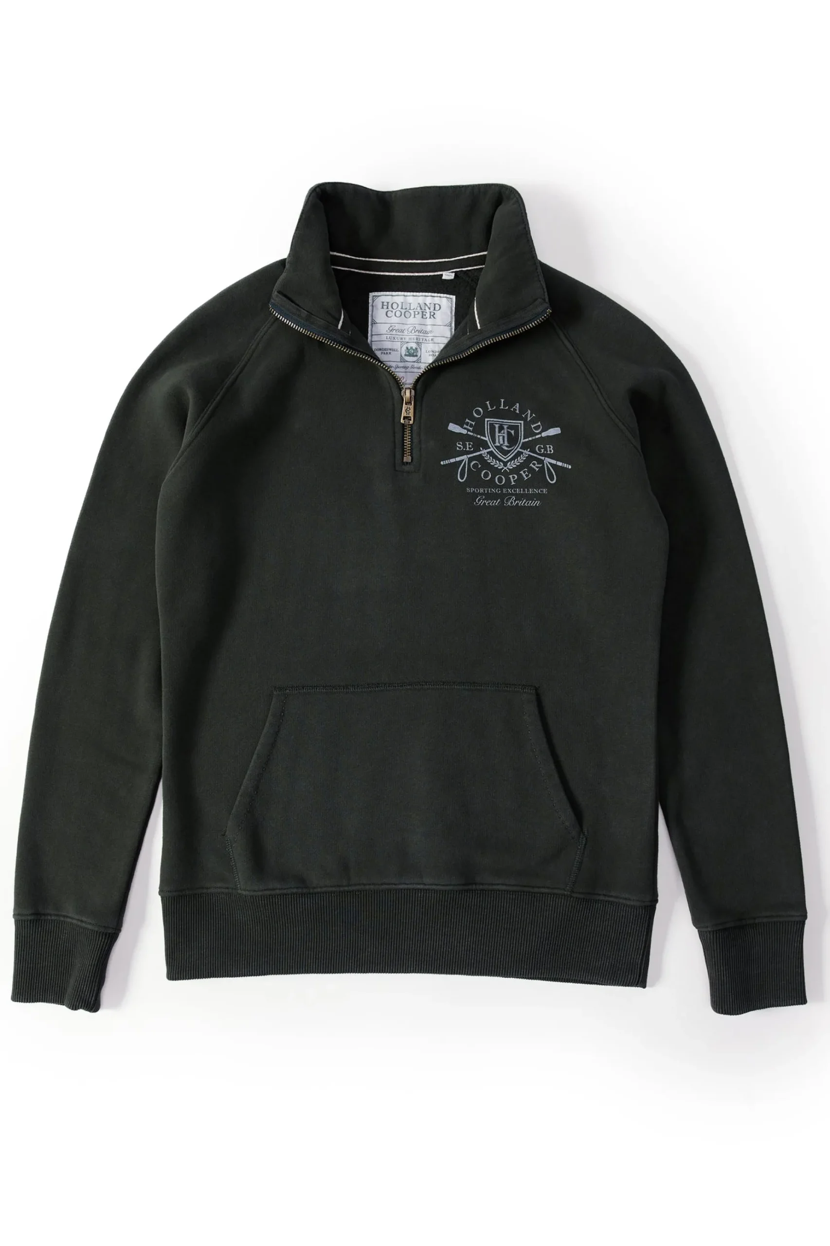 Crest Zip Henley