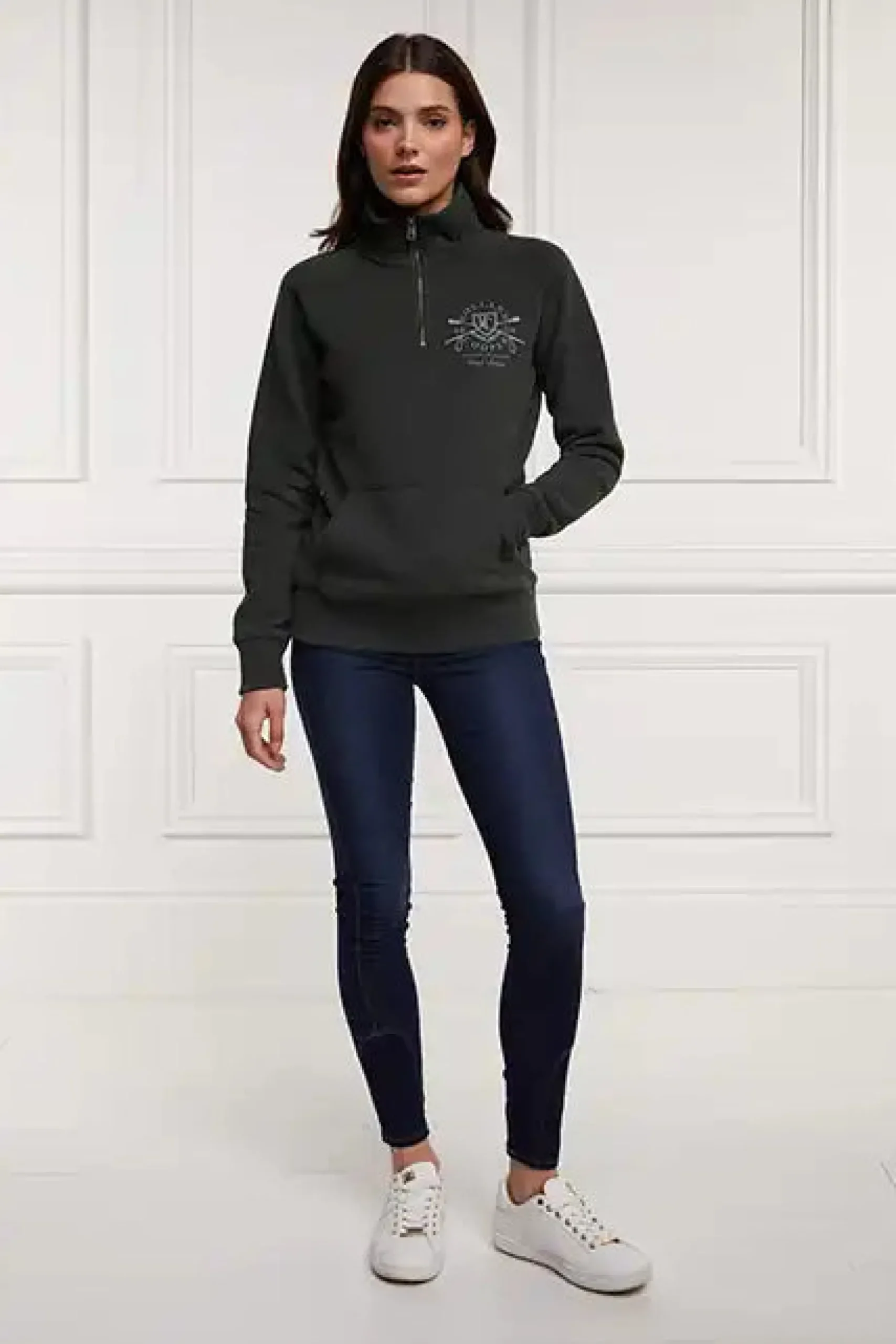Crest Zip Henley