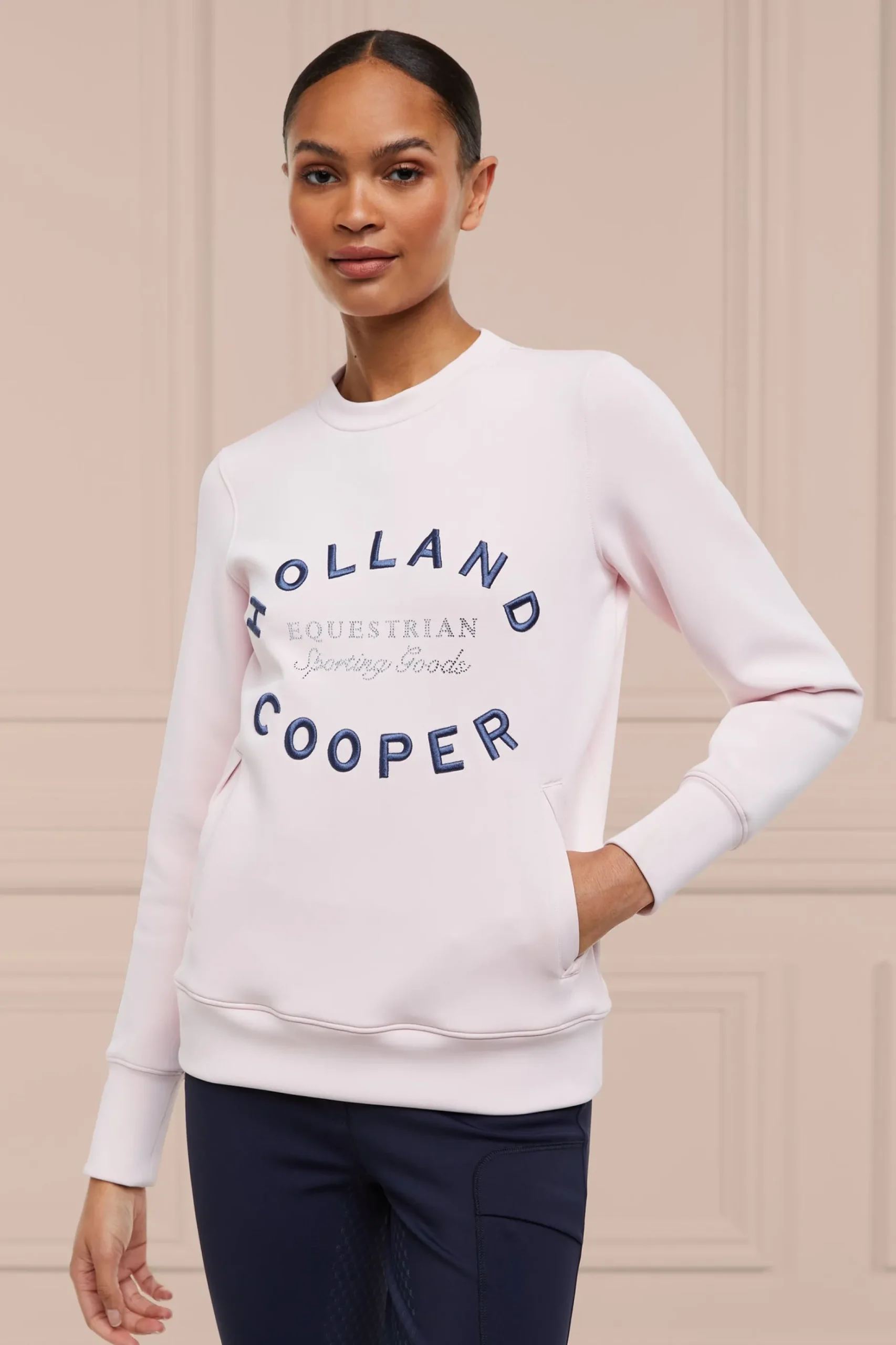 Crystal Crew Neck Sweat