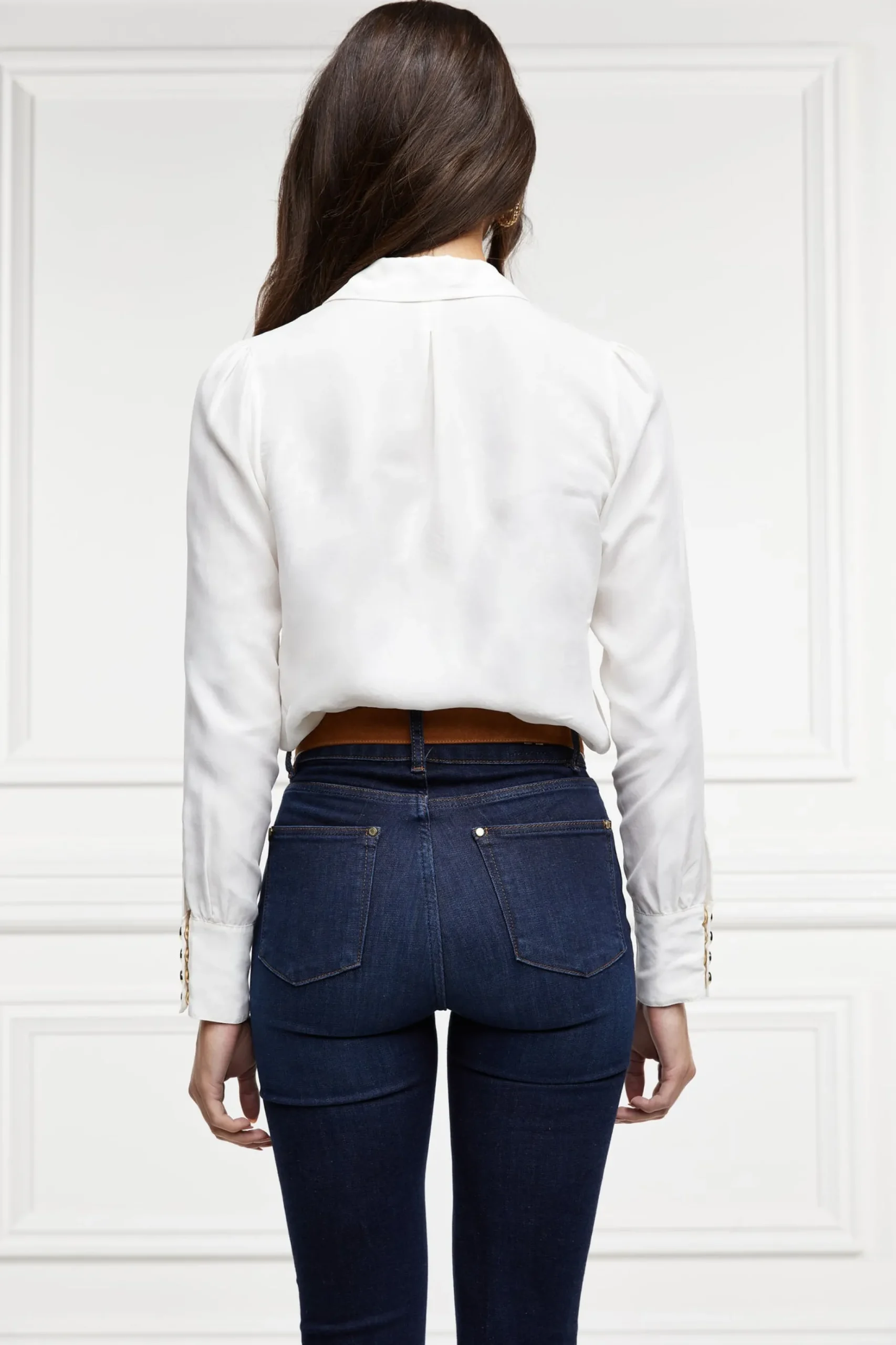 Cupro Shirt Bodysuit