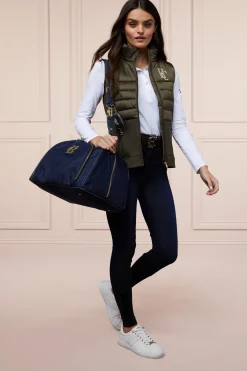 Denim Thermal Full Grip Breeches