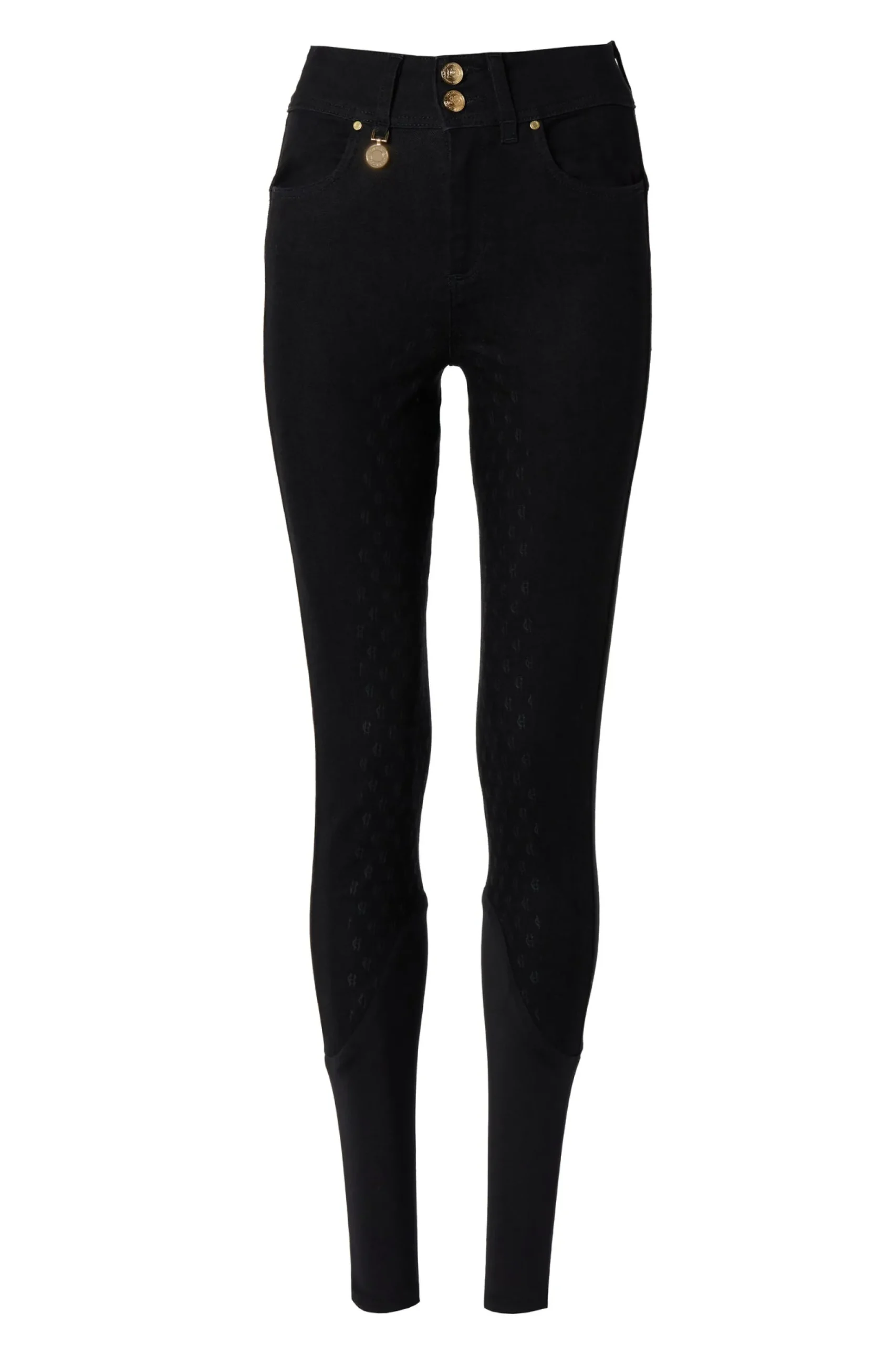 Denim Thermal Full Grip Breeches