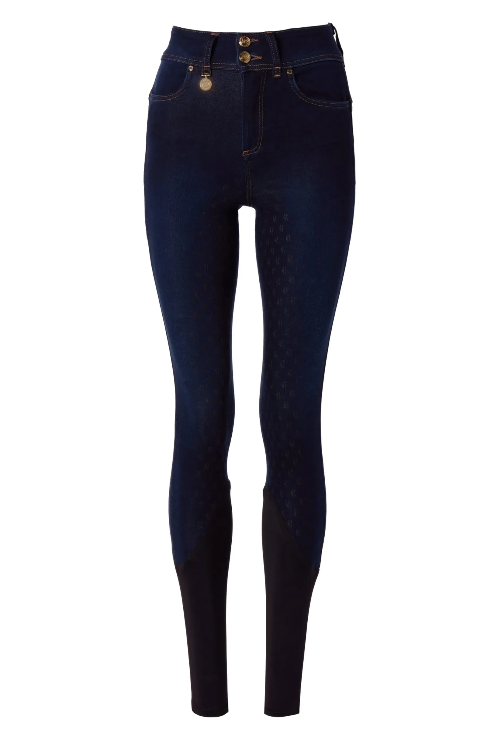 Denim Thermal Full Grip Breeches