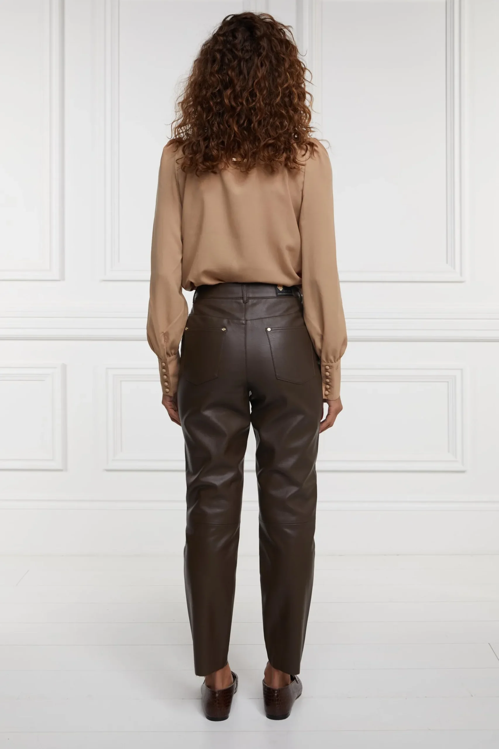 Dunwick Faux Leather Pant