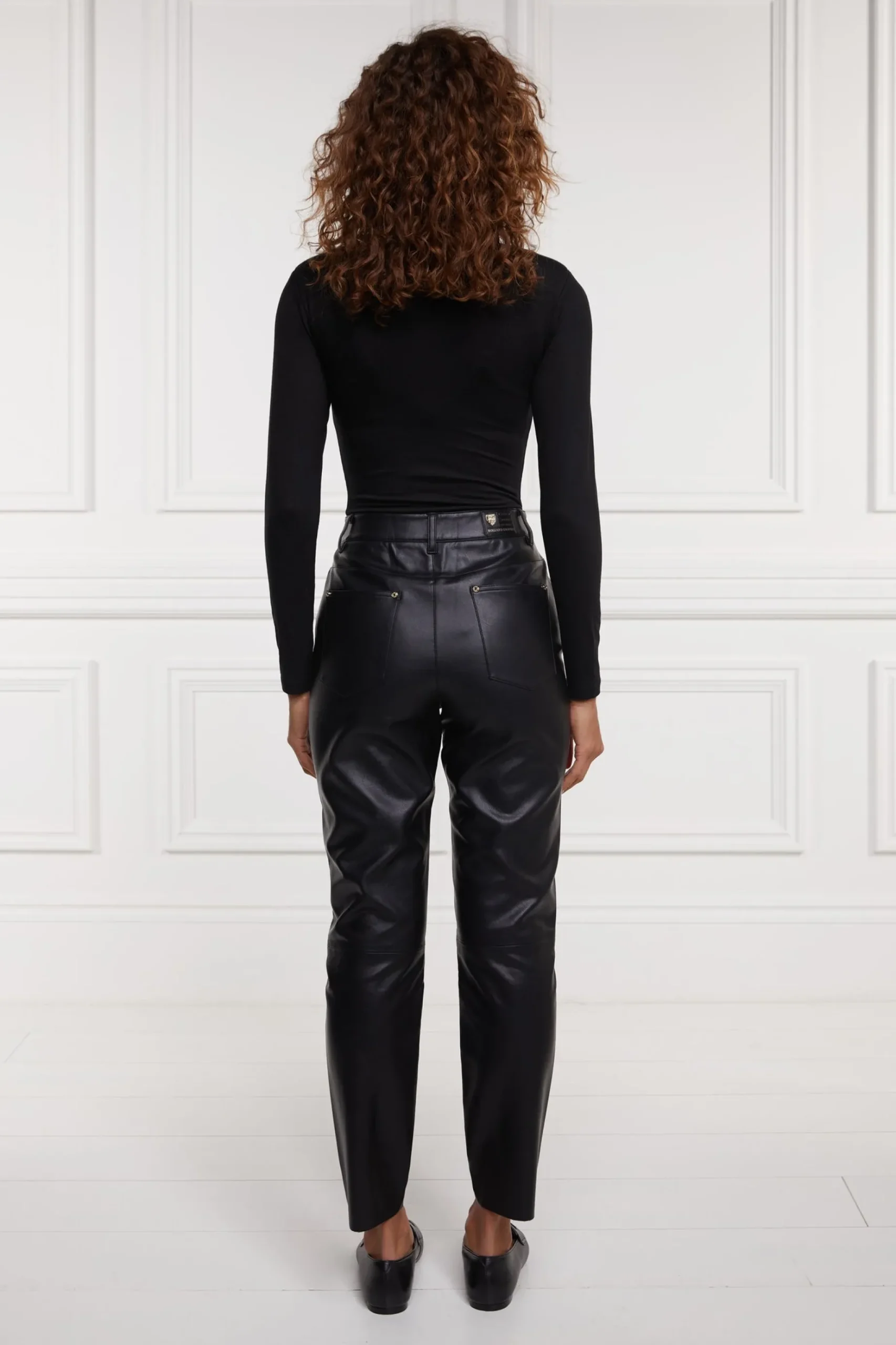 Dunwick Faux Leather Pant