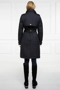 Enstone Quilted Trench Coat