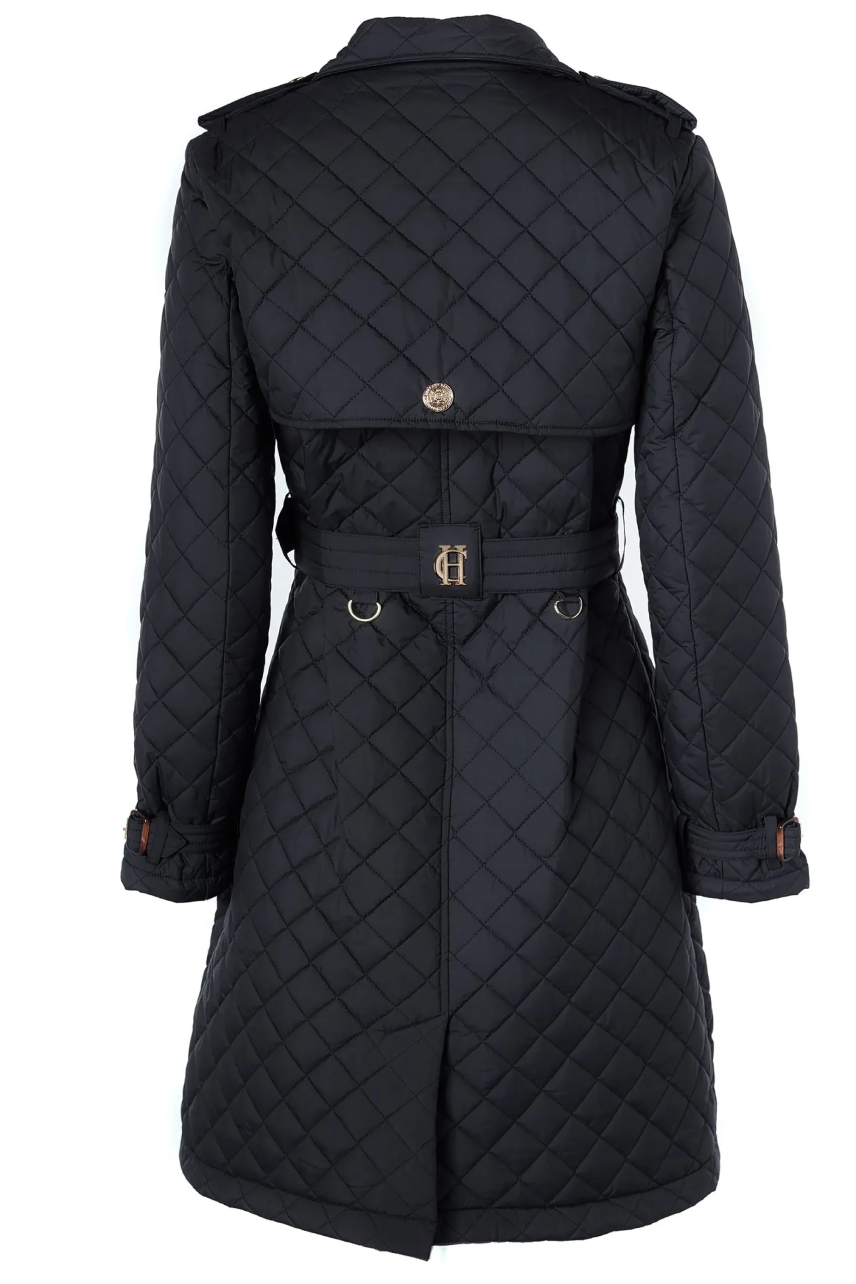 Enstone Quilted Trench Coat