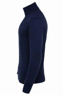 Fine Roll Neck Knit