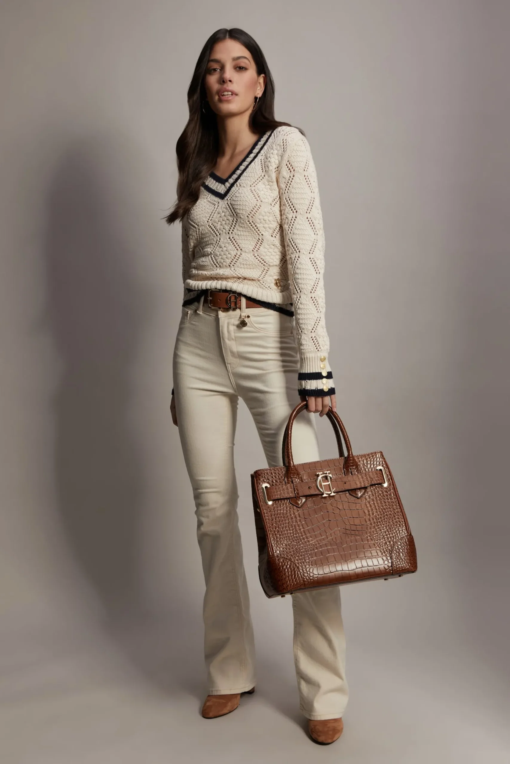 Harvard V-Neck Knit