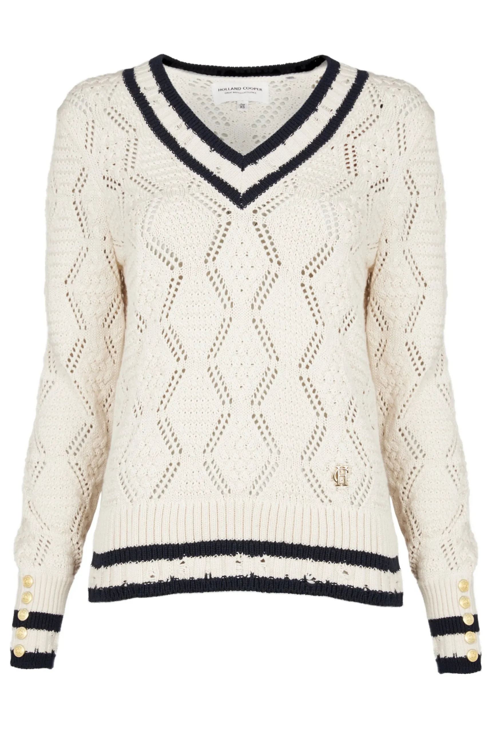 Harvard V-Neck Knit