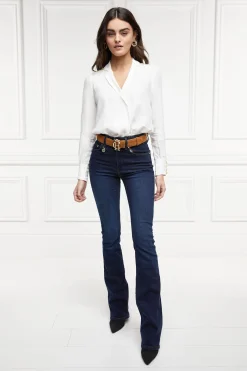 High Rise Flared Jean