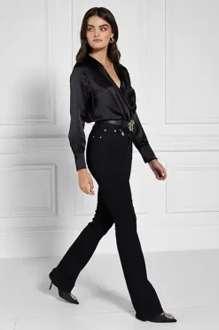 High Rise Flared Jean
