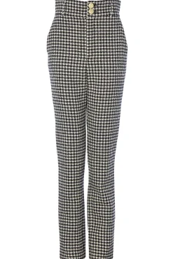 High Waisted Peg Trouser