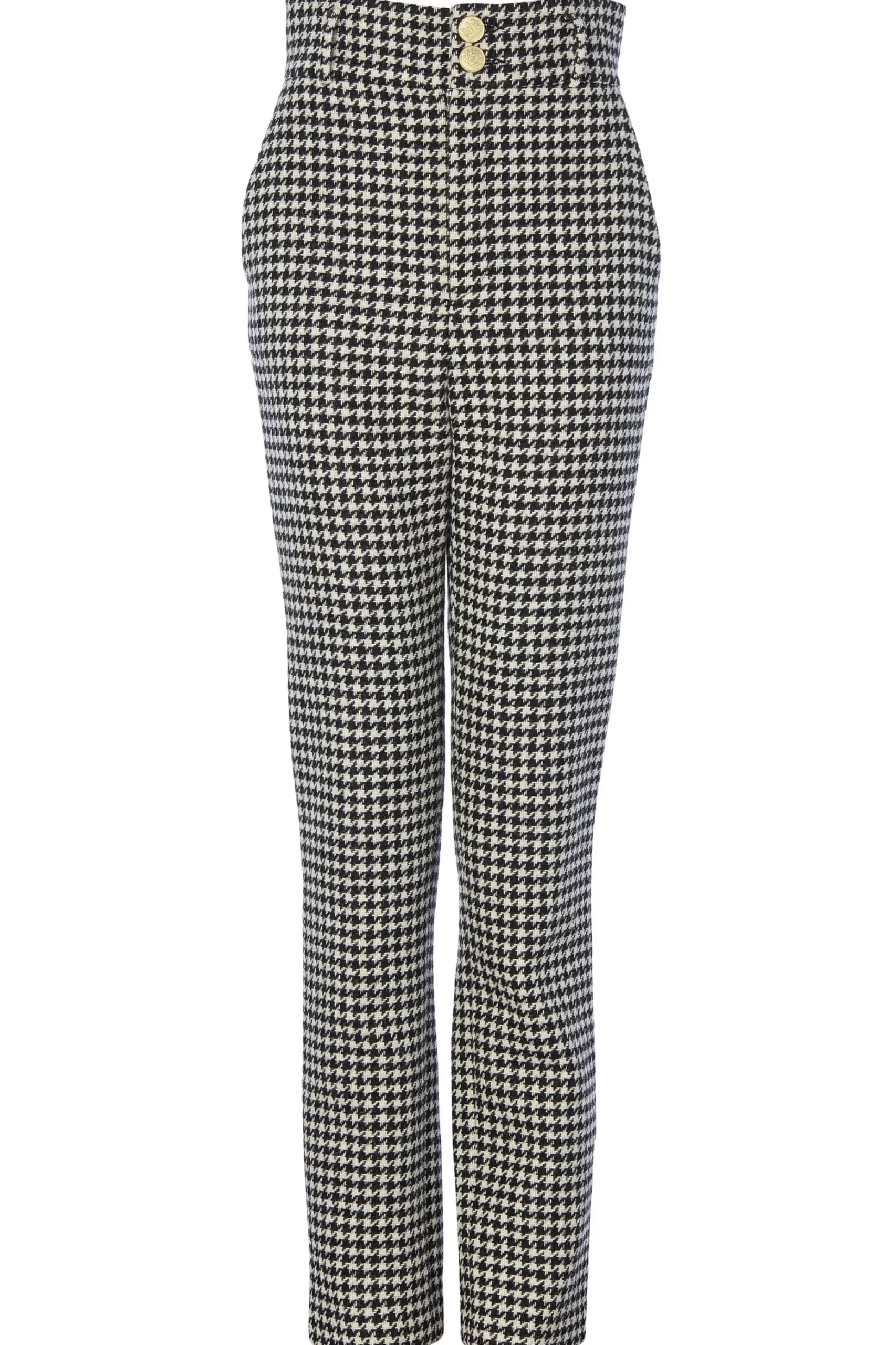 High Waisted Peg Trouser