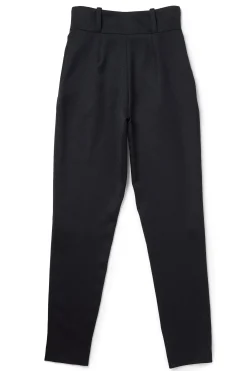 High Waisted Peg Trouser