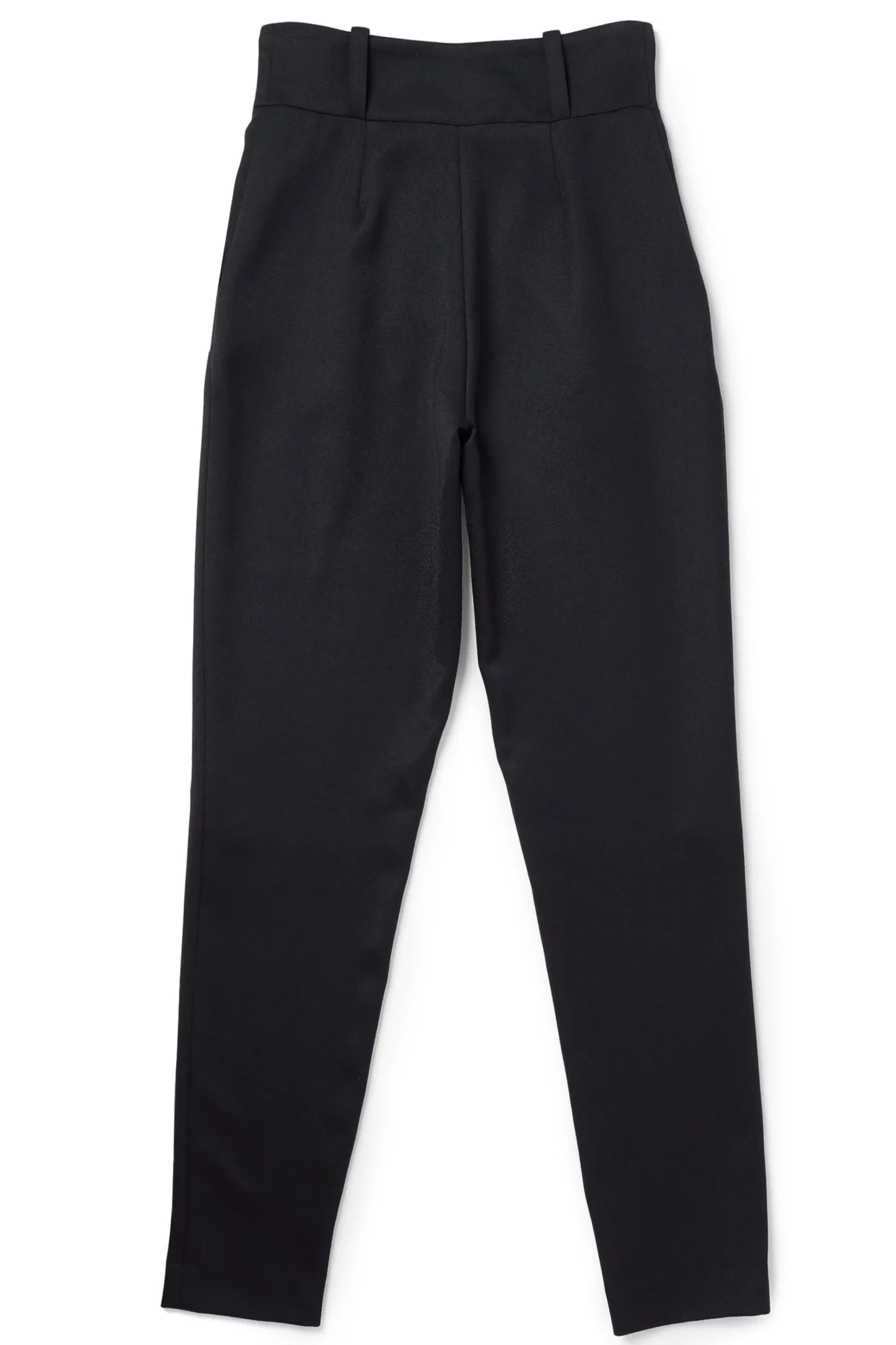 High Waisted Peg Trouser