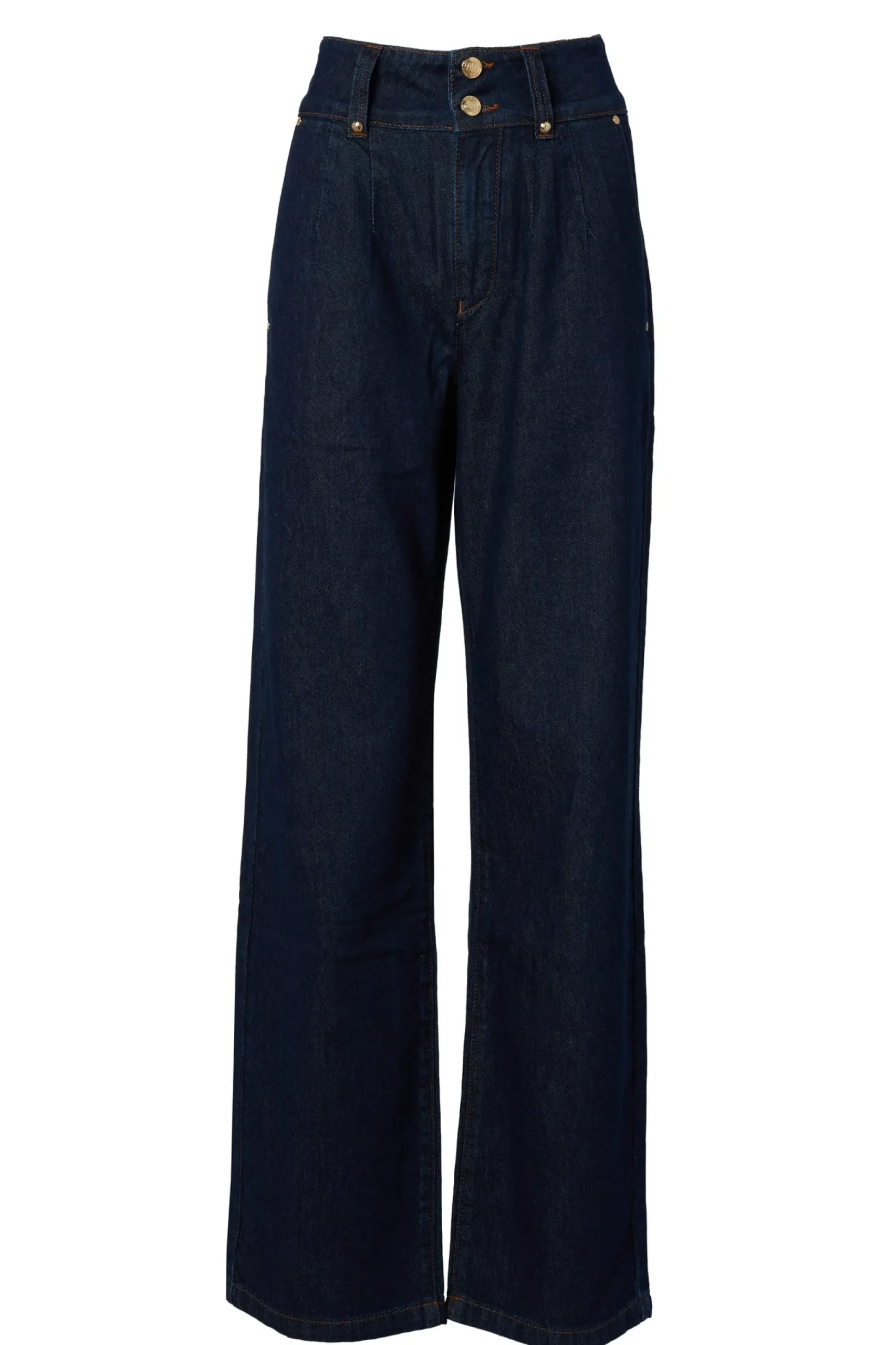 High Waisted Straight Jean