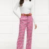 High Waisted Straight Trouser