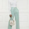 High Waisted Straight Trouser