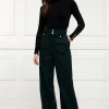 High Waisted Straight Trouser