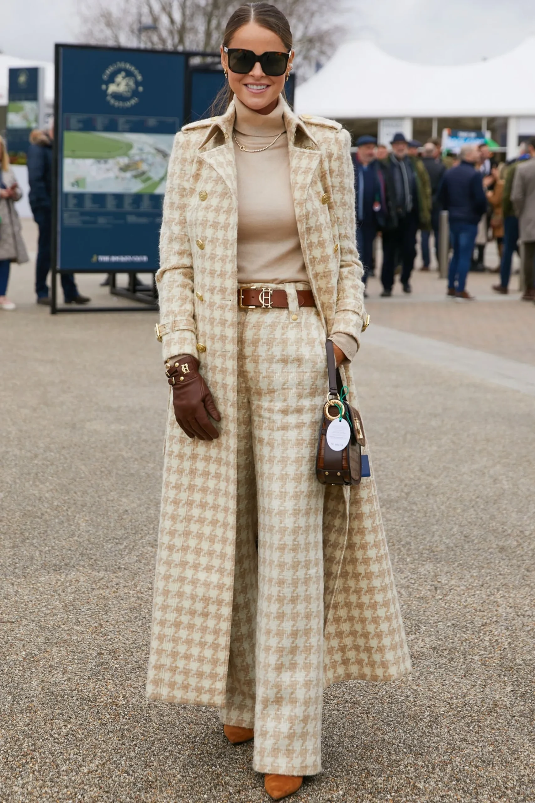 High Waisted Straight Trouser