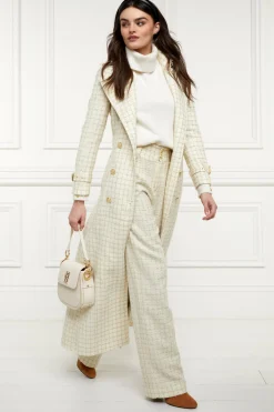 High Waisted Straight Trouser