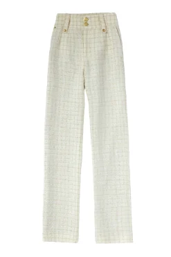 High Waisted Straight Trouser