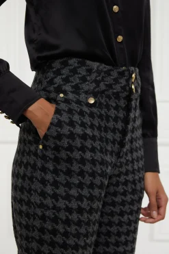 High Waisted Straight Trouser