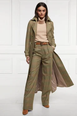 High Waisted Straight Trouser
