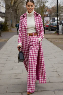 High Waisted Straight Trouser