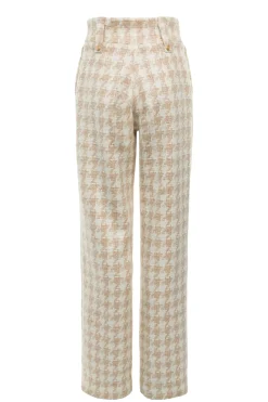 High Waisted Straight Trouser