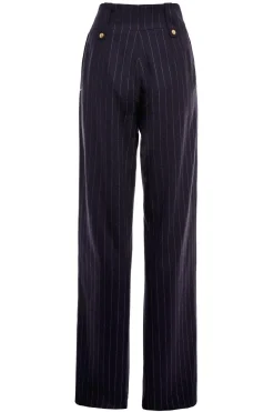High Waisted Straight Trouser
