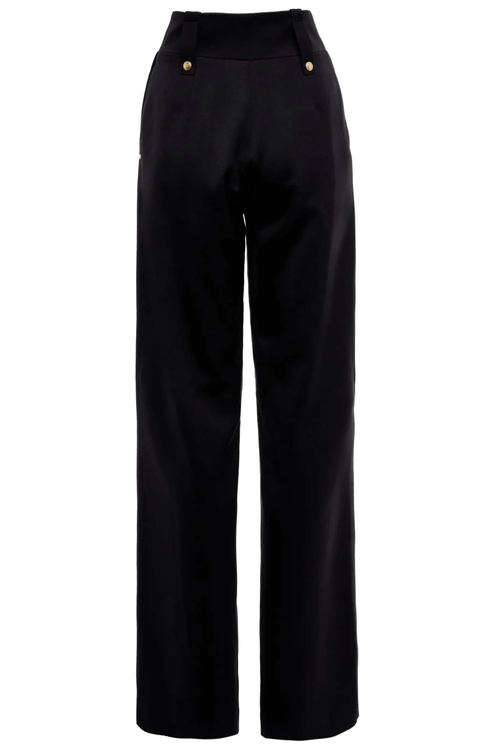 High Waisted Straight Trouser