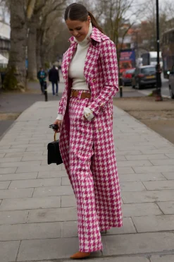High Waisted Straight Trouser