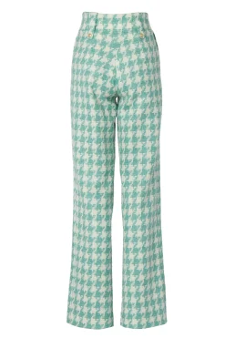 High Waisted Straight Trouser