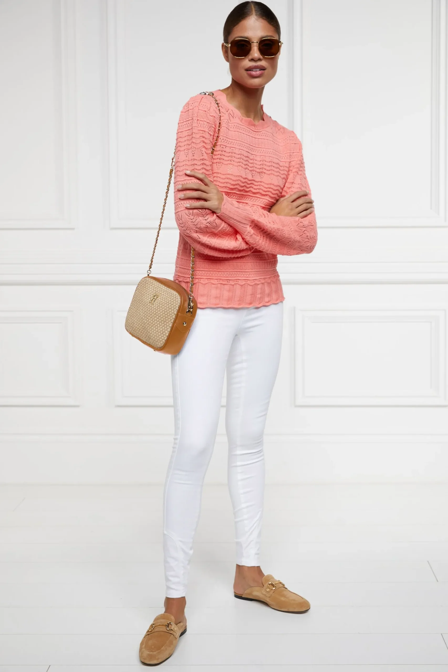 Kelsie Pointelle Knit