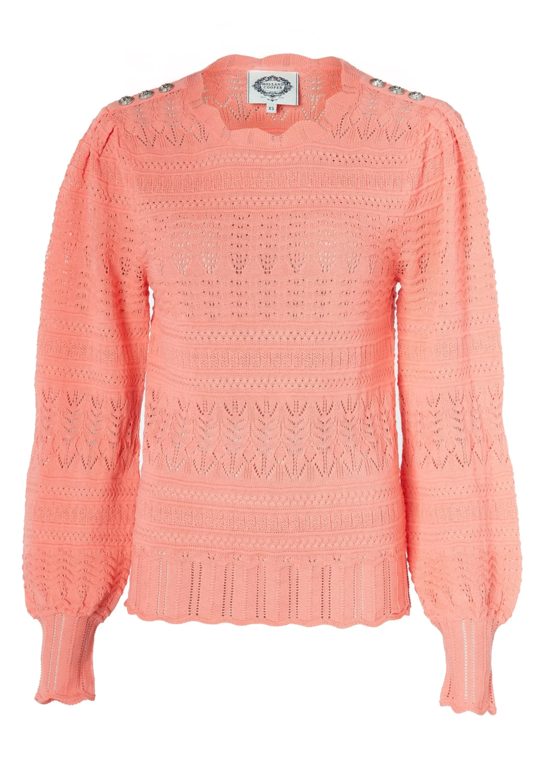 Kelsie Pointelle Knit