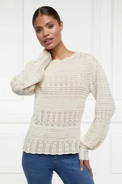 Kelsie Pointelle Knit